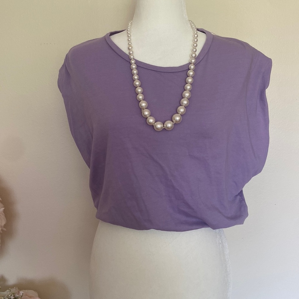 NWT Vic Bee crop top sleeveless shirt